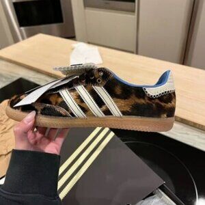 Adidas x Wales Bonner Samba Pony Leopard Print Women's